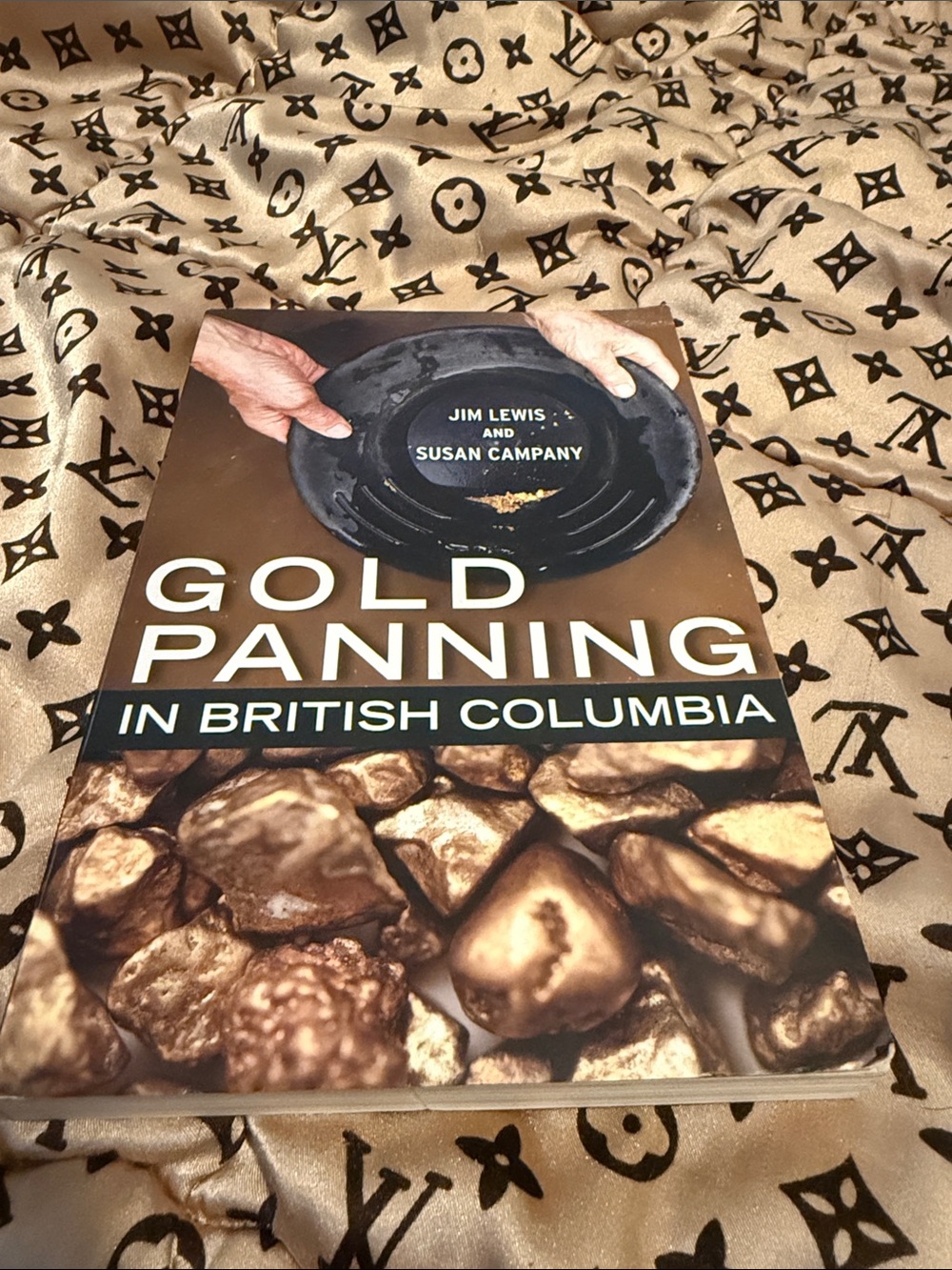 Book on Gold Panning about British Columbia